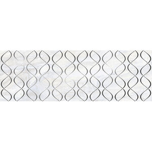 Изображение товара Декор Delacora Crystal Groove DW15GRV01R, 24.6 x 74 см, цвет серый