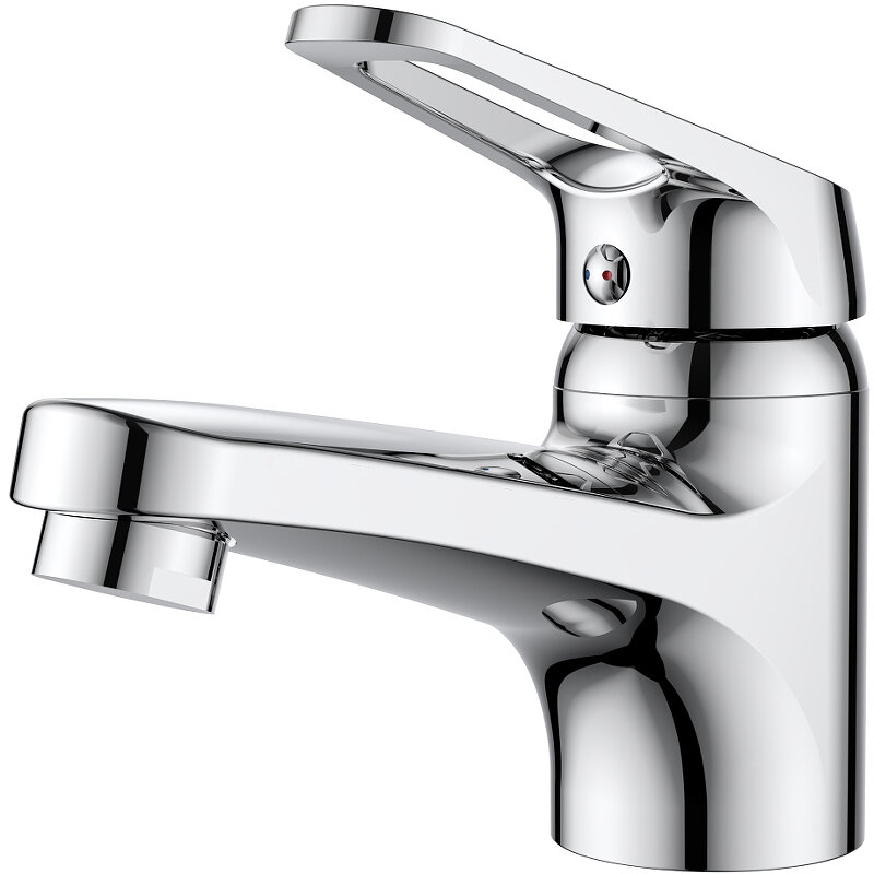 Изображение товара Полимерный смеситель OneLife P11-021cr для раковины хром глянец