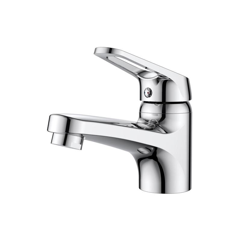 Изображение товара Однозахватный полимерный смеситель для раковины OneLife P11-021cr, хром