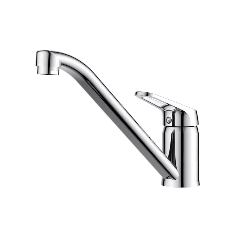 Изображение товара Полимерный смеситель OneLife P11-000cr для кухонной мойки, цвет хром