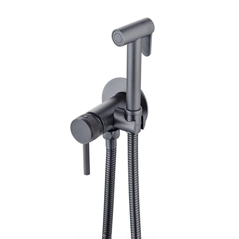 Изображение товара Гигиенический душ Allen Brau Priority, 5.31A29-MG,  со смесителем, графит брашированный