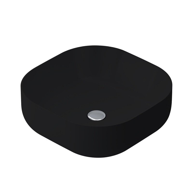 Изображение товара Раковина Am.Pm Func M8FWCC30430BM 43 см фарфор черный матовый накладная