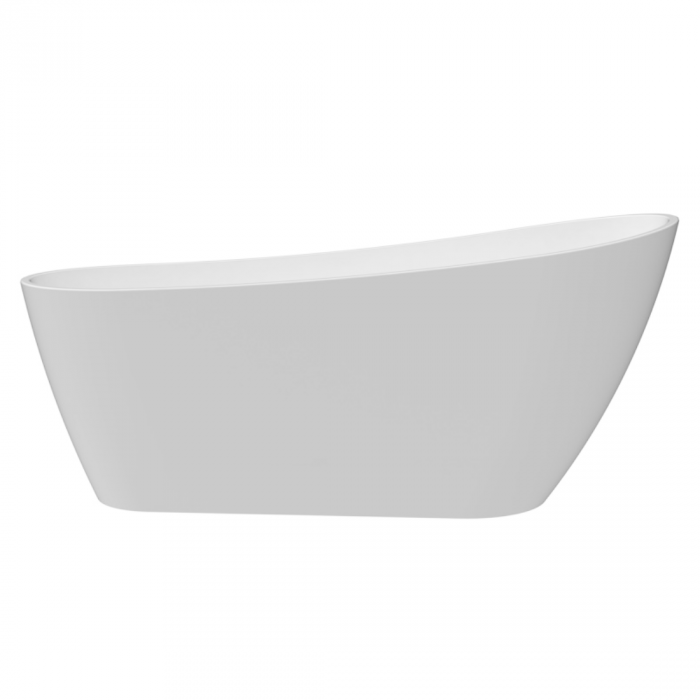 Изображение товара Ванна отдельностоящая акриловая Delice Riviera DLR440103W 170х74 см белый матовый