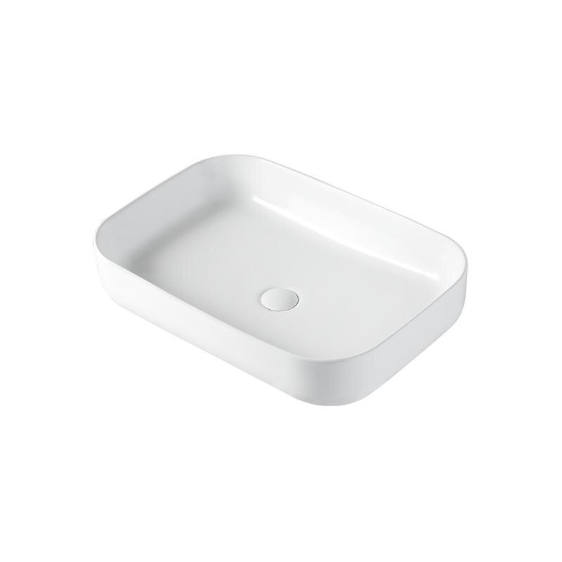 Изображение товара Раковина Orange B03-600W 60 см из фарфора, белая, накладная