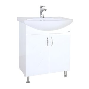 Изображение товара Тумба под раковину Bellezza Элеганс 50, напольная, белый, 4638606240016