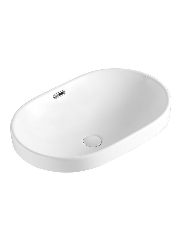 Изображение товара Встраиваемая раковина Orange B05-600W из фарфора, 60 см, белая