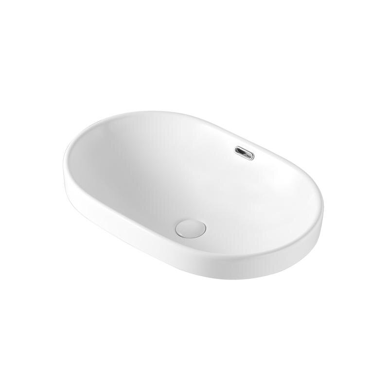 Изображение товара Раковина Orange B05-600W 60 см, фарфор, угловая, белая глянцевая Изображение товара Раковина Orange B05-600W 60 см, фарфор, угловая, белая глянцевая