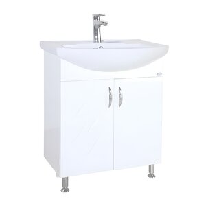 Изображение товара Тумба под раковину Bellezza Элеганс 65, напольная, белый, 4638610240019