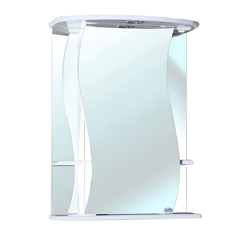 Изображение товара Зеркальный шкаф Bellezza Лиана 55 см с подсветкой, белый, Россия