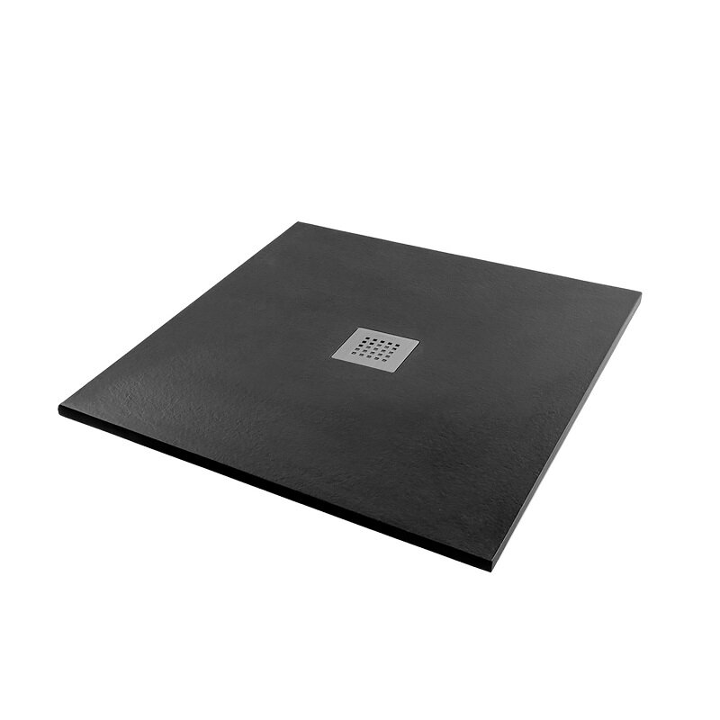 Изображение товара Душевой поддон Starohome Solid низкий 90x90 см черный матовый Изображение товара Душевой поддон Starohome Solid низкий 90x90 см черный матовый