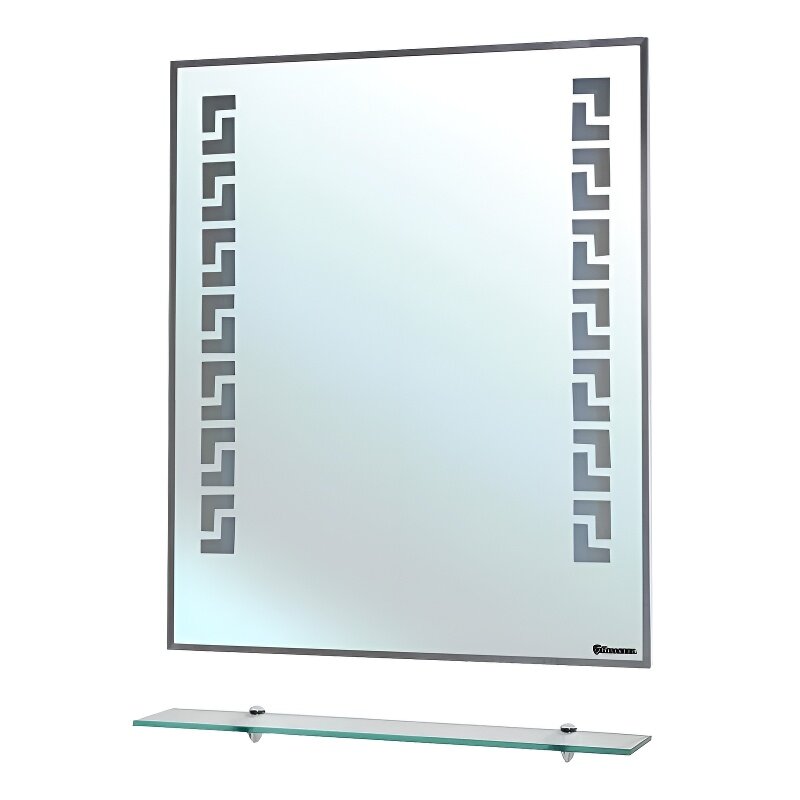 Изображение товара Зеркало с полкой Bellezza Мира 70 см с подсветкой и влагостойким материалом