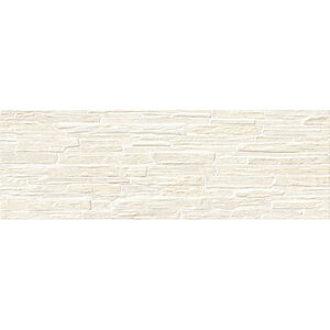 Изображение товара Керамическая плитка Alma Ceramica Rocko 20x60 см бежевый глянцевая рельефная
