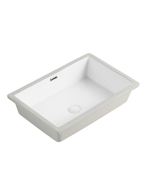 Изображение товара Раковина Orange B02-600W, 60 см, фарфор, угловая установка, белая