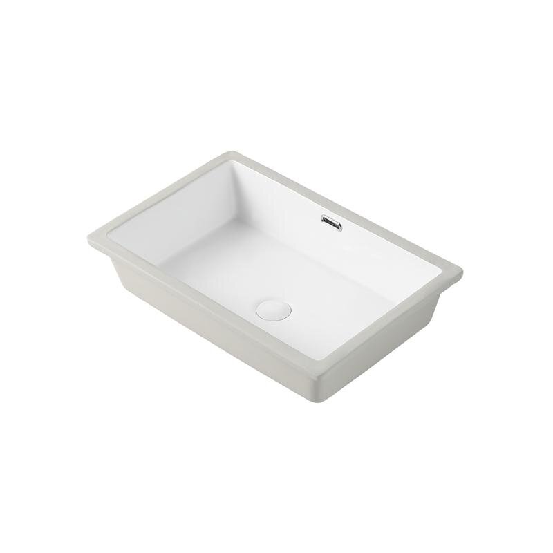 Изображение товара Раковина Orange, B02-600W, 60 см, фарфор, цвет белый Изображение товара Раковина Orange, B02-600W, 60 см, фарфор, цвет белый