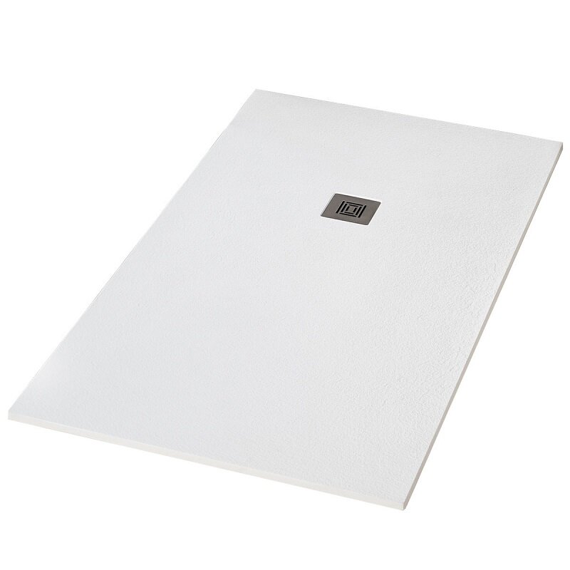 Изображение товара Душевой поддон Stpool Lite 1237423 120х80 WHITE MATT, 120 x 80 см, искусственный камень, прямоугольный, цвет белый матовый