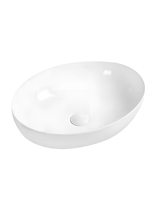 Изображение товара Раковина Orange B05-520W 52 см фарфор белый накладная минимализм