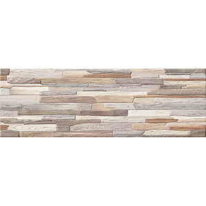 Изображение товара Керамическая плитка Alma Ceramica Arteo TWA11ART024, 20 x 60 см, цвет бежевый, серый, коричневый