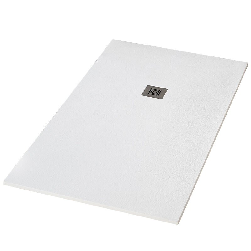 Изображение товара Душевой поддон Stpool Lite 1237422 90х70 WHITE MATT, 90 x 70 см, искусственный камень, прямоугольный, цвет белый матовый