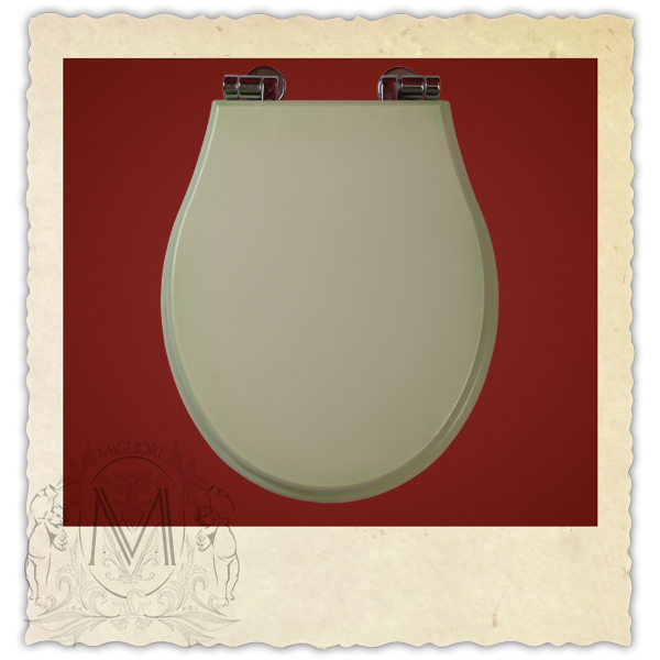 Изображение товара Крышка-сиденье Migliore Impero ML.IMP-26.210.DV.CR с системой Mi.CRolift цвет Decape Verde