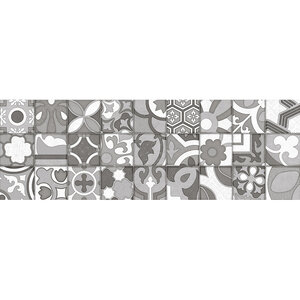 Изображение товара Керамическая плитка Alma Ceramica Velvet 30x90 см серый белый