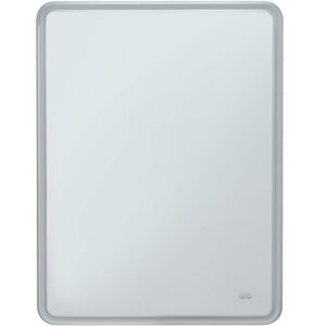 Изображение товара Зеркало Aquanet Ирис, 316650, 60 х 80 см, с подсветкой и подогревом, белый