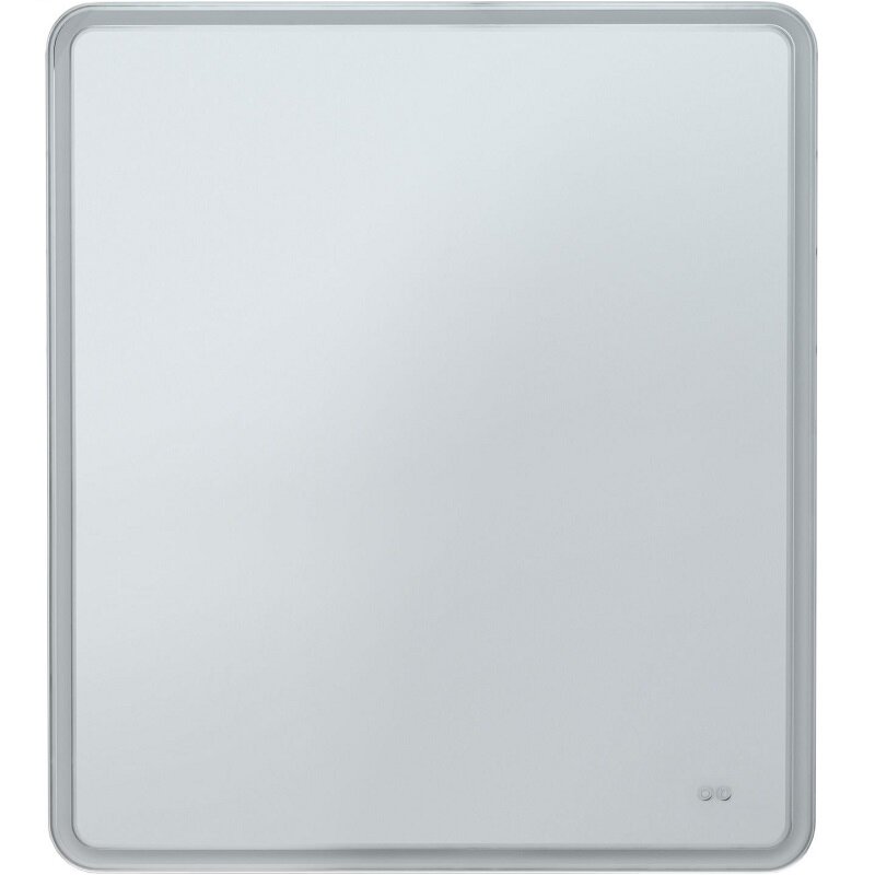 Изображение товара Зеркало Aquanet Ирис 70x80 с подсветкой и подогревом белое