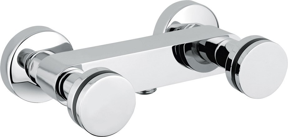 Изображение товара Смеситель для душа Cezares Flat D-01 двухвентильный стенной хром Италия