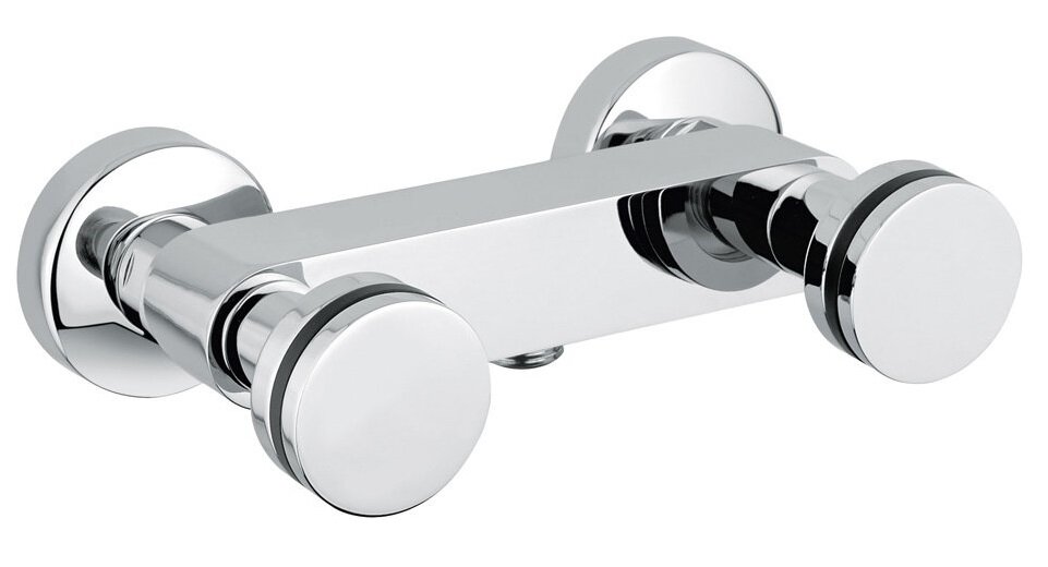 Изображение товара Смеситель для душа Cezares Flat DS-01 двухвентильный хром Италия