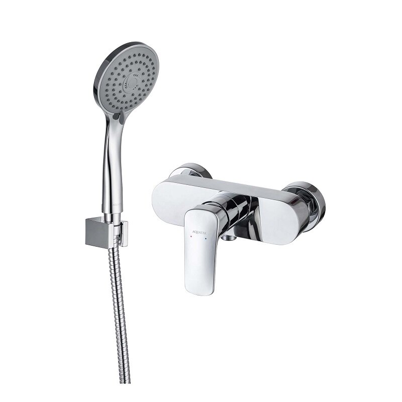 Изображение товара Смеситель Aquatek Вега AQ1034CR с душевым гарнитуром хром