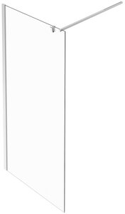 Изображение товара Душевая стенка Jacob Delafon Contra Mix N'Match, E22W120-NF, 120 см, Walk In, прозрачное стекло, без профиля