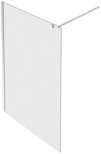 Изображение товара Душевая стенка Jacob Delafon Contra Mix N'Match, E22W140S1-NF, 140 см, Walk In, рифленое стекло, без профиля