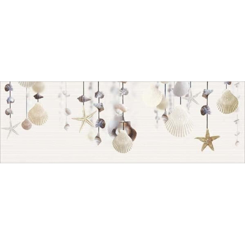 Изображение товара Декор Alma Ceramica Ailand DWA11ALD424 20x60 см бежево-серый глянцевый