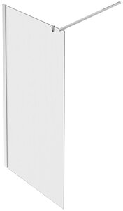 Изображение товара Душевая стенка Jacob Delafon Contra Mix N'Match, E22W90S1-NF, 90 см, Walk In, рифленое стекло, без профиля