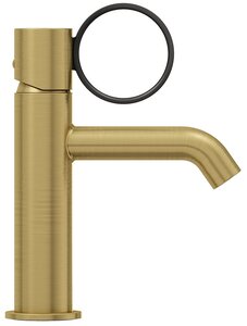 Изображение товара Смеситель для раковины Jacob Delafon Vivienne Signature, E38682-LB2-2MB, латунь матовая/черный