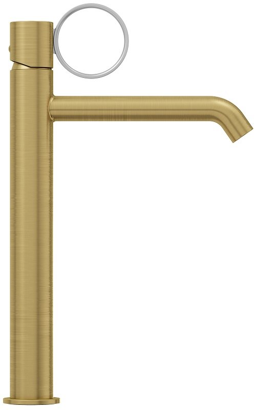 Изображение товара Смеситель для раковины Jacob Delafon Vivienne Signature, E38683-LB1-2MB, латунь матовая/хром