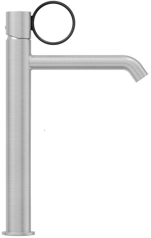 Изображение товара Смеситель для раковины Jacob Delafon Vivienne Signature однорычажный хром матовый и черный