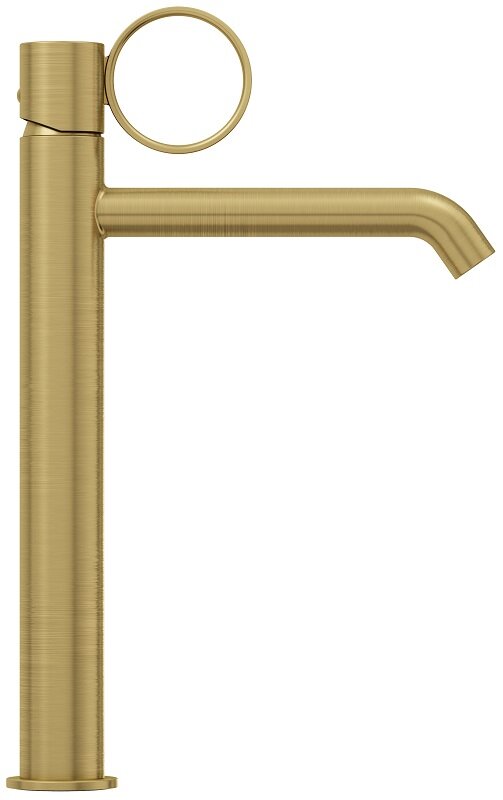 Изображение товара Смеситель для раковины Jacob Delafon Vivienne Signature латунь матовая, высокий однорычажный