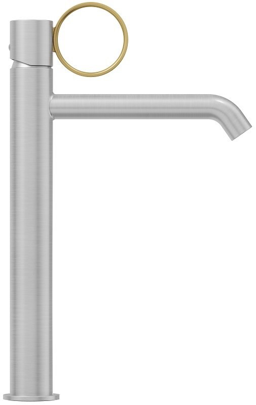 Изображение товара Смеситель для раковины Jacob Delafon Vivienne Signature, E38683-LB3-G, хром матовый/латунь