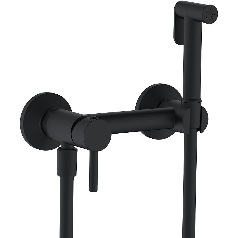 Изображение товара Гигиенический душ RGW Shower Panels SP-215-B черный со смесителем