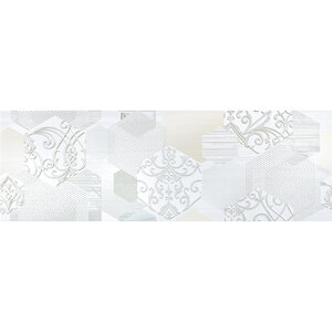 Изображение товара Декор Alma Ceramica Boutique DWA11BTQ007 20x60 см серый глянцевый