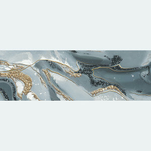 Изображение товара Декор Alma Ceramica Tori DWA11TOR606, 20 x 60 см, цвет синий