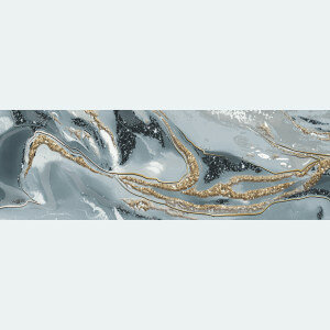 Изображение товара Декор Alma Ceramica Tori DWA11TOR616, 20 x 60 см, цвет синий