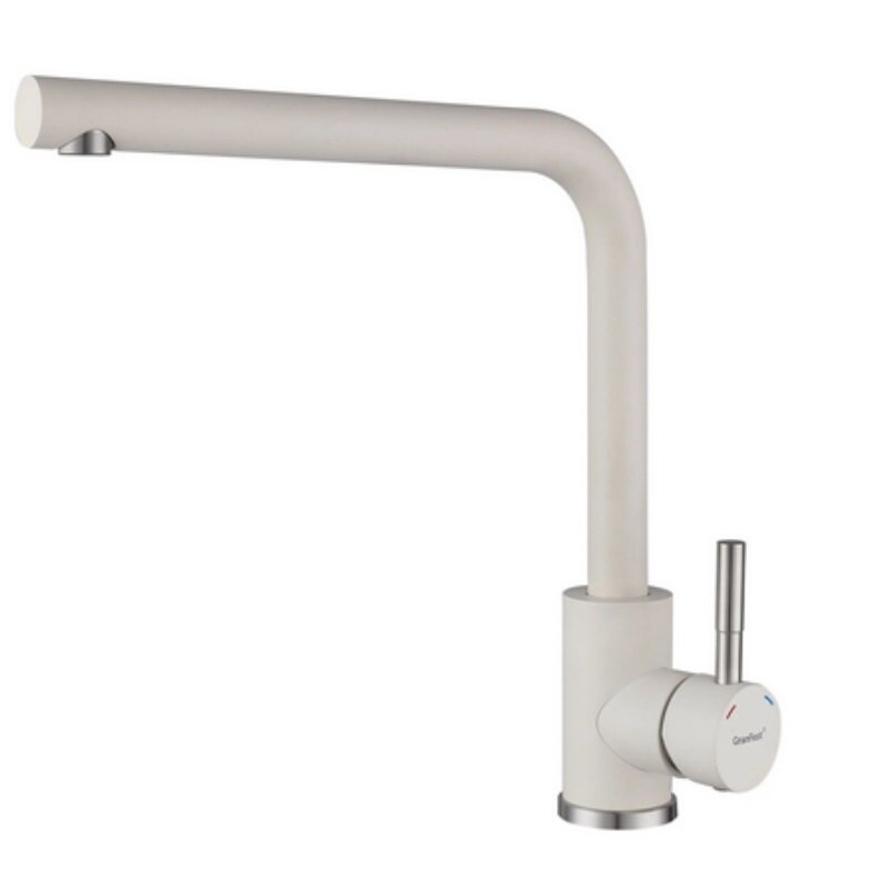Изображение товара Смеситель GranFest Quarz Z-5411 белый для кухонной мойки