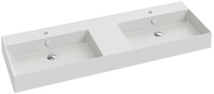 Изображение товара Раковина Jacob Delafon Vivienne, EXX112-BCM, 140 см, двойная, белая матовая
