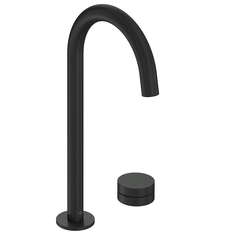 Изображение товара Смеситель для раковины Jacob Delafon Grands Boulevards черный матовый, 16.5 см