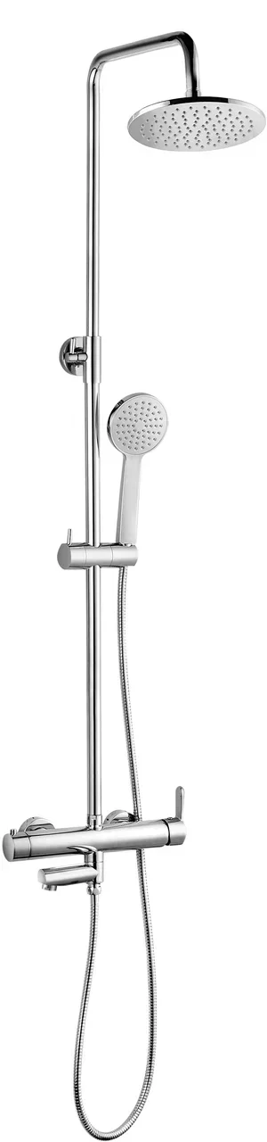 Изображение товара Душевая система BeWash BV0MMSS6612 хром антиизвестковое покрытие регулировка высоты