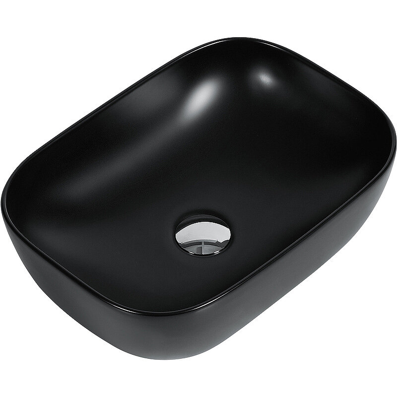 Изображение товара Раковина beWash Schutz BK4532CT120 45,5 см накладная черная матовая