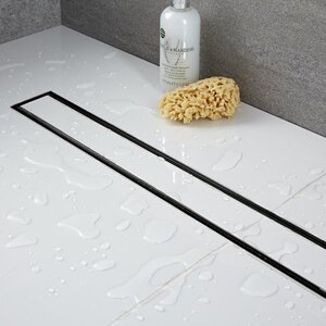 Изображение товара Дренажный канал RGW SDR-08B 21210860-014, 60 см, с решеткой под плитку, черный