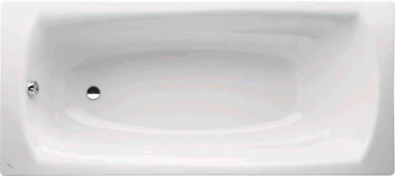 Изображение товара Стальная ванна Laufen Palladium 2.2510.3.000.040.1 180 х 80 см с отверстиями для ручек