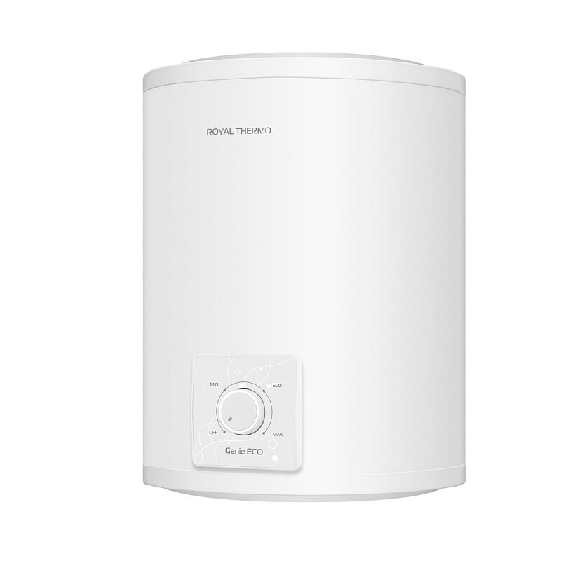 Изображение товара Водонагреватель накопительный Royal Thermo RWH 10 Genie ECO O НС-1605934, 10 л, 1,5 кВт, однофазный, белый Изображение товара Водонагреватель накопительный Royal Thermo RWH 10 Genie ECO O НС-1605934, 10 л, 1,5 кВт, однофазный, белый